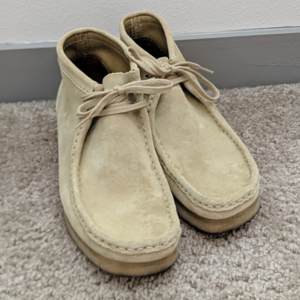 Clarks wallabees tan men 9